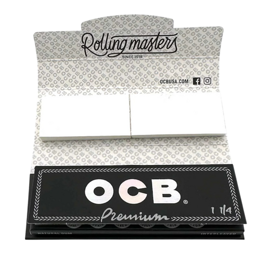 OCB - Kit deluxe Papel con filtros 1 1/4 natural